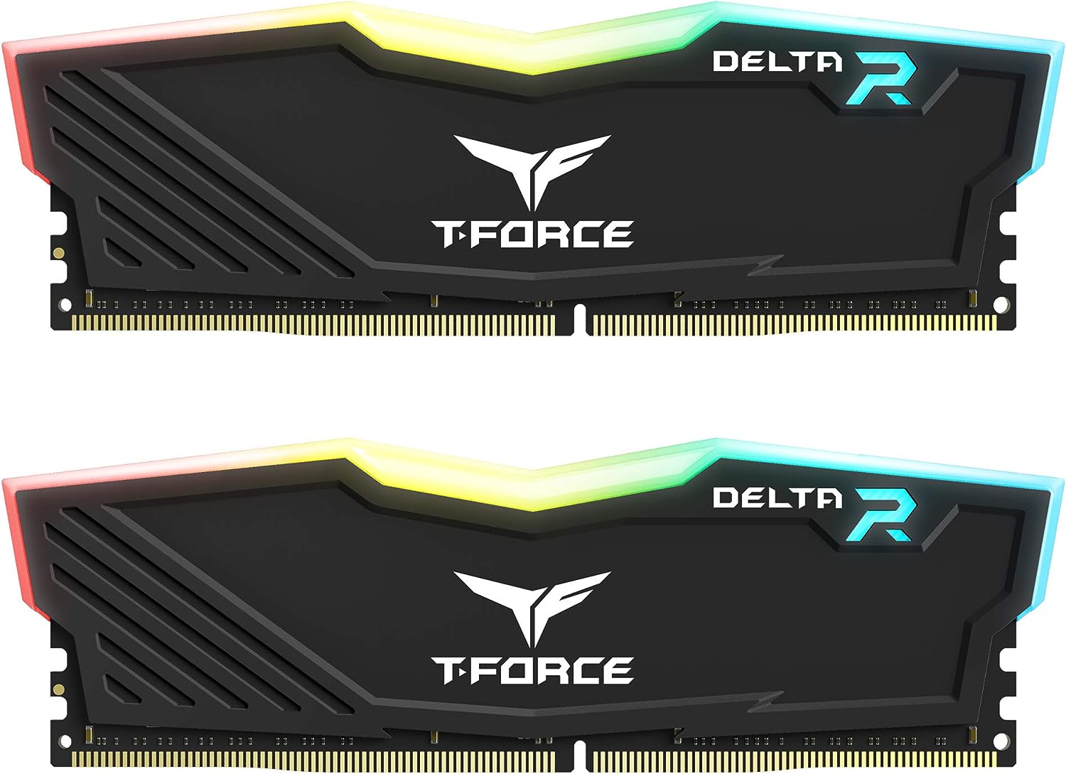 TEAMGROUP Team T-Force Delta RGB DDR4 Gaming Memory, 2 x 16 GB, 3600 Mhz, Black 0765441651753