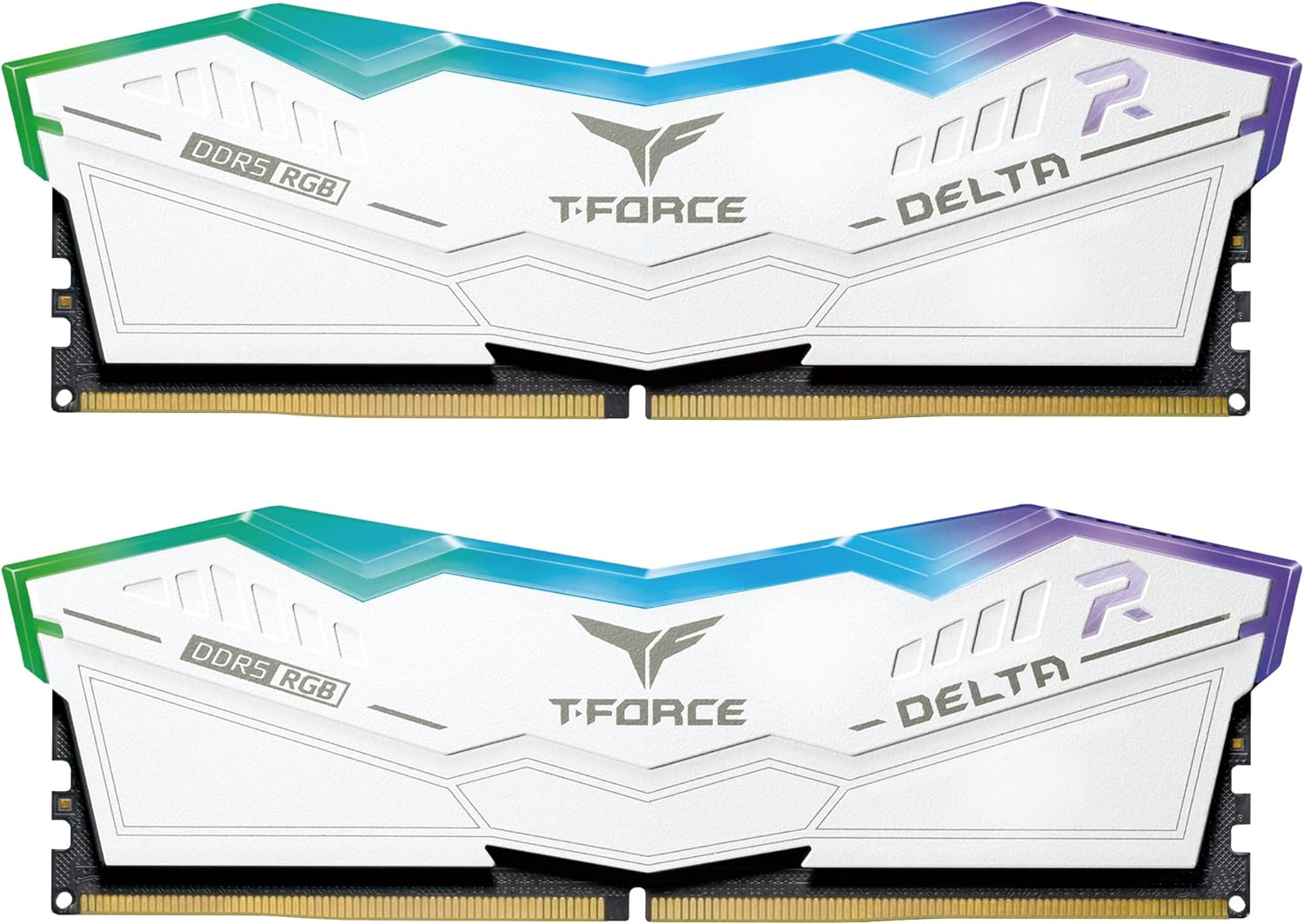 Teamgroup TForce Delta RGB DDR5 32GB RAM - Crong design with flexible anti-shock construction. 0765441659605
