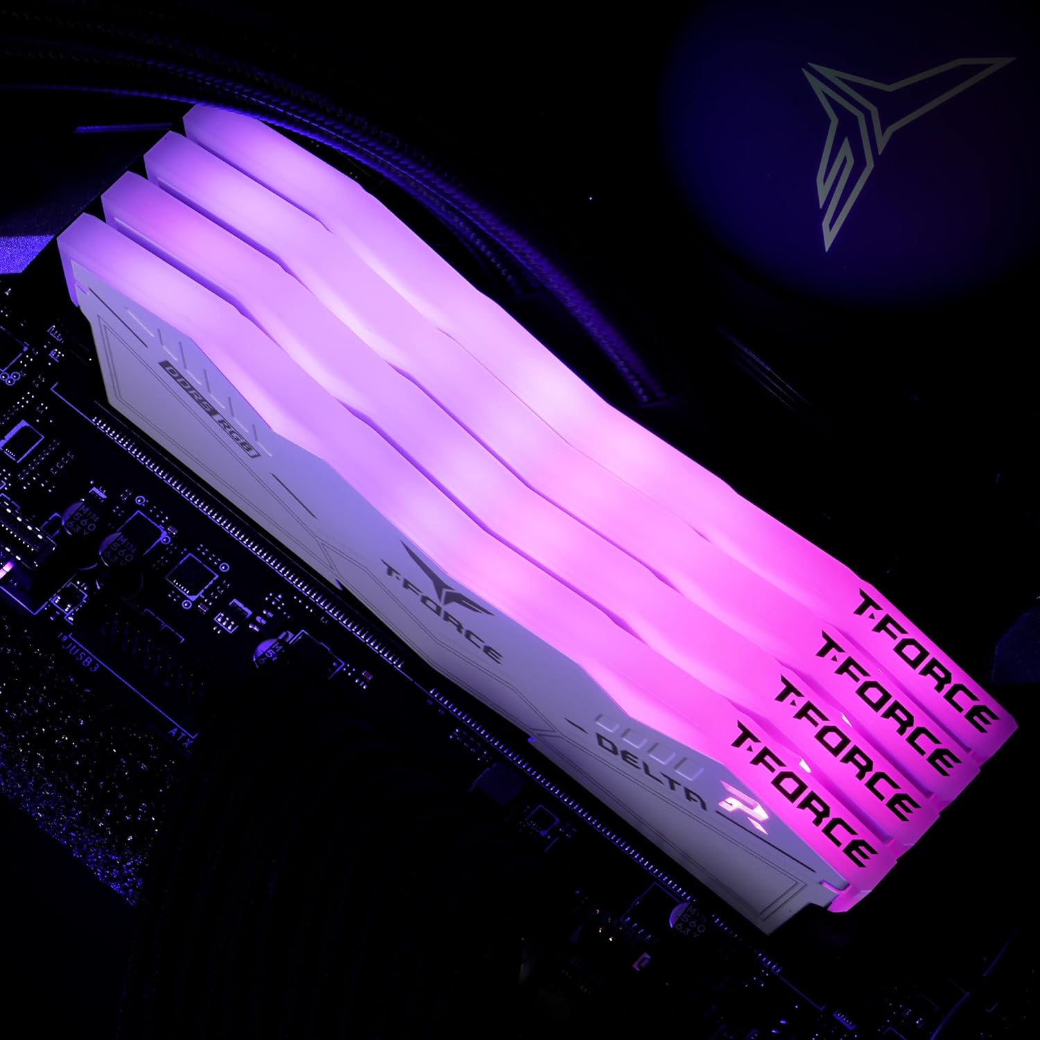 Teamgroup TForce Delta RGB DDR5 32GB RAM - Stylish and durable Crong design. 0765441659605