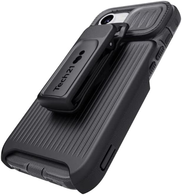 Tech21 EvoMax w/MagSafe for iPhone 14 Pro - Tinted (w/Holster) - Stylish tinted finish for a modern look. 5056586704745