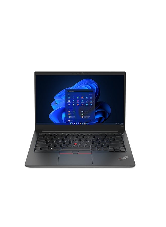 ThinkPad E14 Gen4 Laptop With 14 - Inch Display, Core i7 - 1255U - Processor/24GB RAM/1TB SSD/Integrated Intel Iris Xe Graphics/Windows 11 English Black - 1TB SSD - 14 - inch - Intel Iris Xe