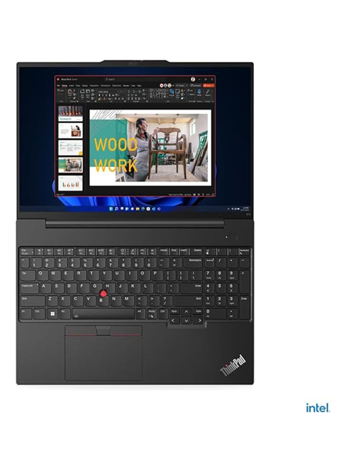 ThinkPad E16 Laptop With 16 - Inch Display, Core i7 - 1355U Processor/16GB RAM/1TB SSD/Intel Iris Xe Graphics/Windows 11 English Black - 1TB SSD - 16 - inch - Intel Iris Xe