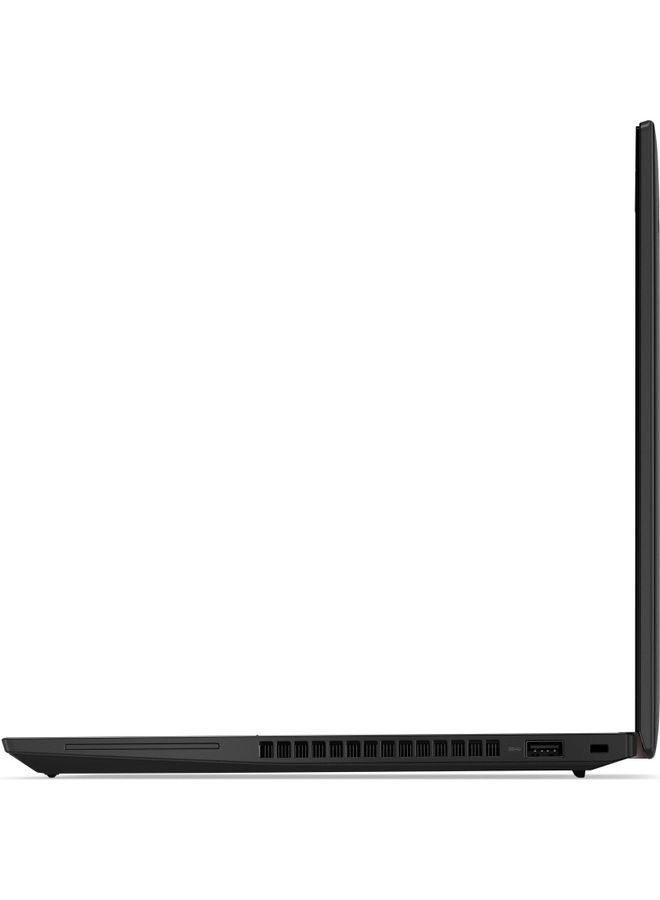 ThinkPad T14 Laptop With 14 - Inch Display, Core i7 - 1255U Processer/16GB RAM/512GB SSD/Intel Iris Xe Graphics/Windows 11 Pro English/Arabic Black - 512GB SSD - 14 - inch - Intel Iris Xe