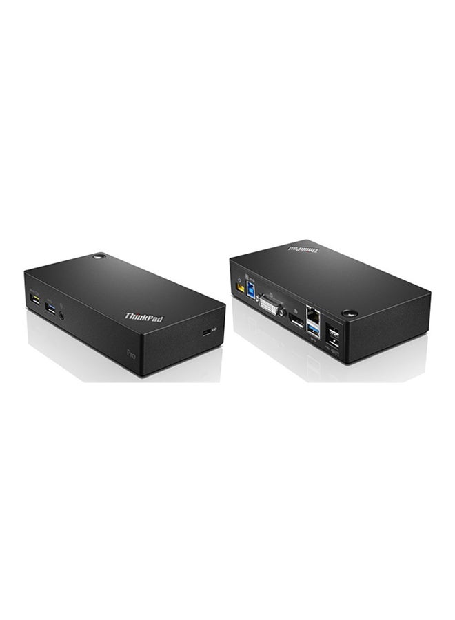 ThinkPad USB 3.0 Pro Dock Black - 