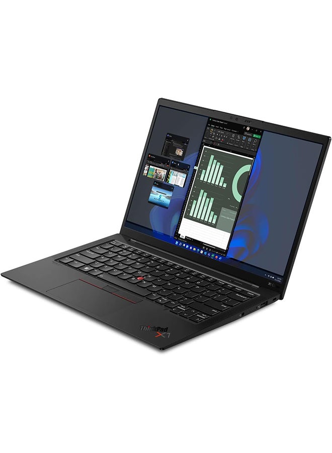 ThinkPad X1 Carbon Gen 10 Laptop With 14 - Inch Display, Core i7 - 1260P Processor/16GB RAM/2TB SSD/Integrated Graphics/Windows 11 Pro English Black - 2TB SSD - 14 - inch - Integrated Graphics