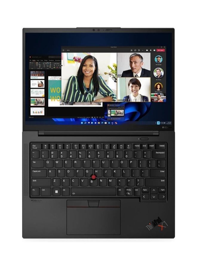 ThinkPad X1 Yoga Laptop With 14 - Inch Display, Core i7 - 1355U/16GB RAM/512GB SSD/Intel Iris Xe Graphics/Windows 11 English/Arabic Black - 512GB SSD - 14 - inch - Intel Iris Xe