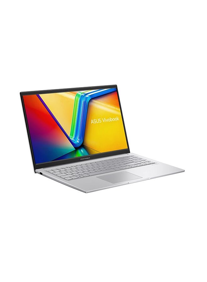 VivoBook Laptop With 15.6 - Inch Display, Core i7 - 1255U Processor/16GB RAM/512GB SSD/Winodws 11/Intel UHD Graphics English/Arabic Cool Silver - 512GB SSD - 15.6 - inch - Intel UHD Graphics