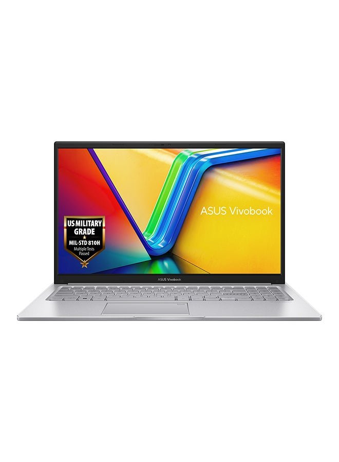 VivoBook Laptop With 15.6 - Inch Display, Core i7 - 1255U Processor/16GB RAM/512GB SSD/Winodws 11/Intel UHD Graphics English/Arabic Cool Silver - 512GB SSD - 15.6 - inch - Intel UHD Graphics