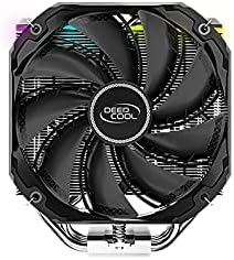 DeepCool AS500 PLUS bk - Sleek black design for a stylish addition to your PC build. 6933412727071