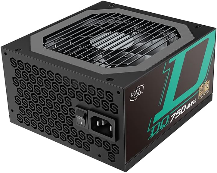 Sleek Black DeepCool DQ750-M-V2L PSU 6933412798927