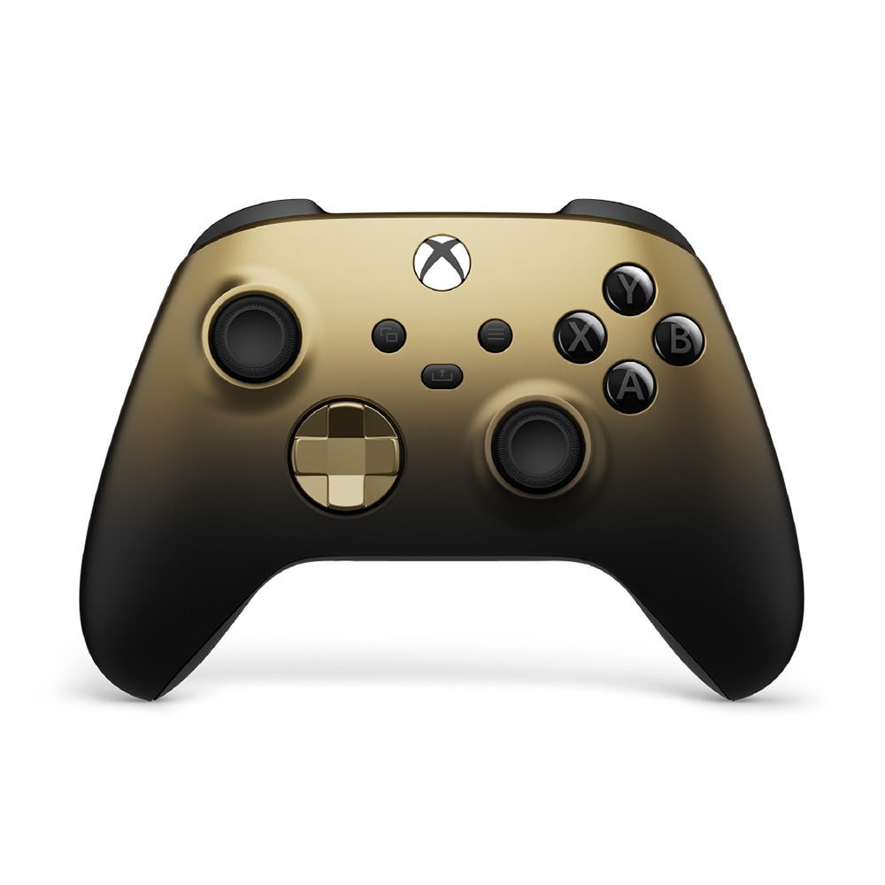 Xbox Series Wireless Controller-Gold Shadow SE - Gold metallic finish for a stylish gaming experience. AF-QAU-00122