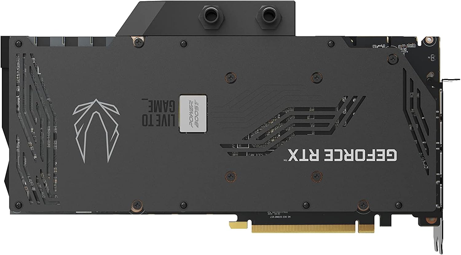 ZOTAC GeForce RTX 3090 - Pre-installed Slim Waterblock, G 1/4 standard fitting, SPECTRA 2.0 RGB Lighting 0810012082297