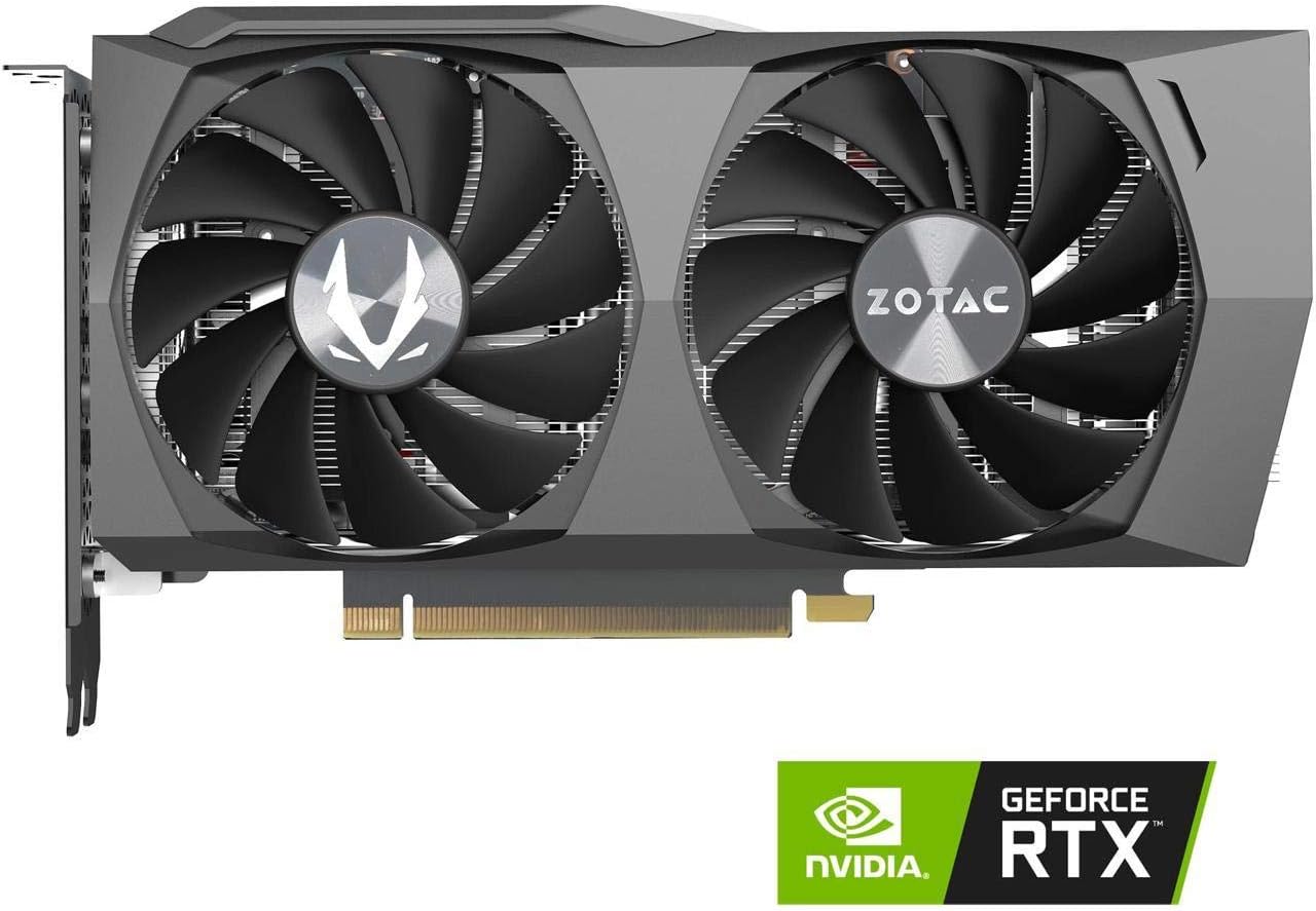 ZOTAC Gaming GeForce RTX 3060 Twin Edge: IceStorm 2.0 Cooling, Active Fan Control 0810012082082