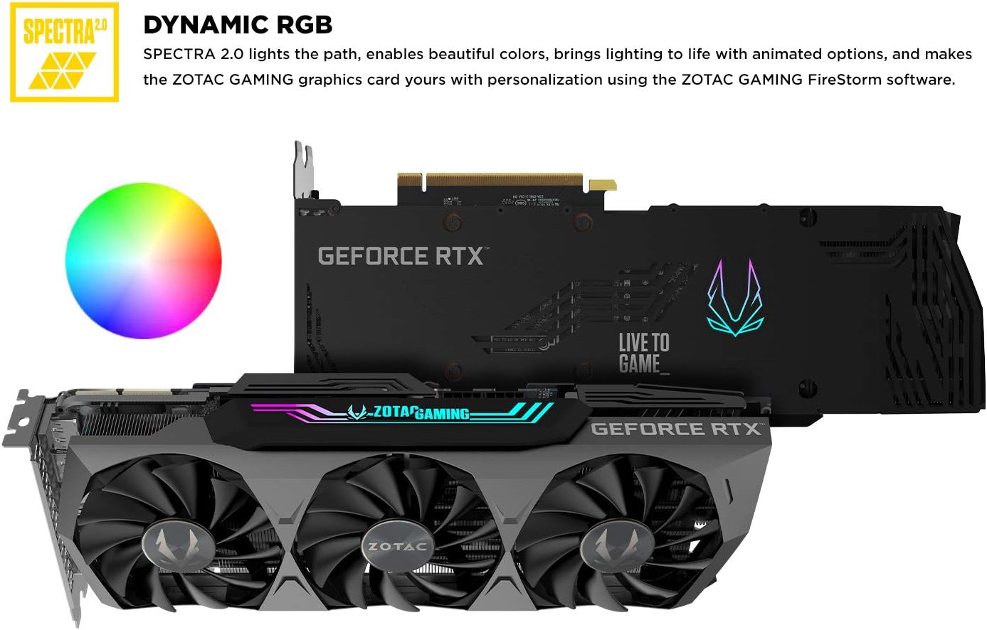 ZOTAC GeForce RTX 3090 Trinity: 24GB GDDR6X, 8K Ready, VR Ready - Future-proof graphics card with support for high-resolution displays and VR technology. 0810012081825