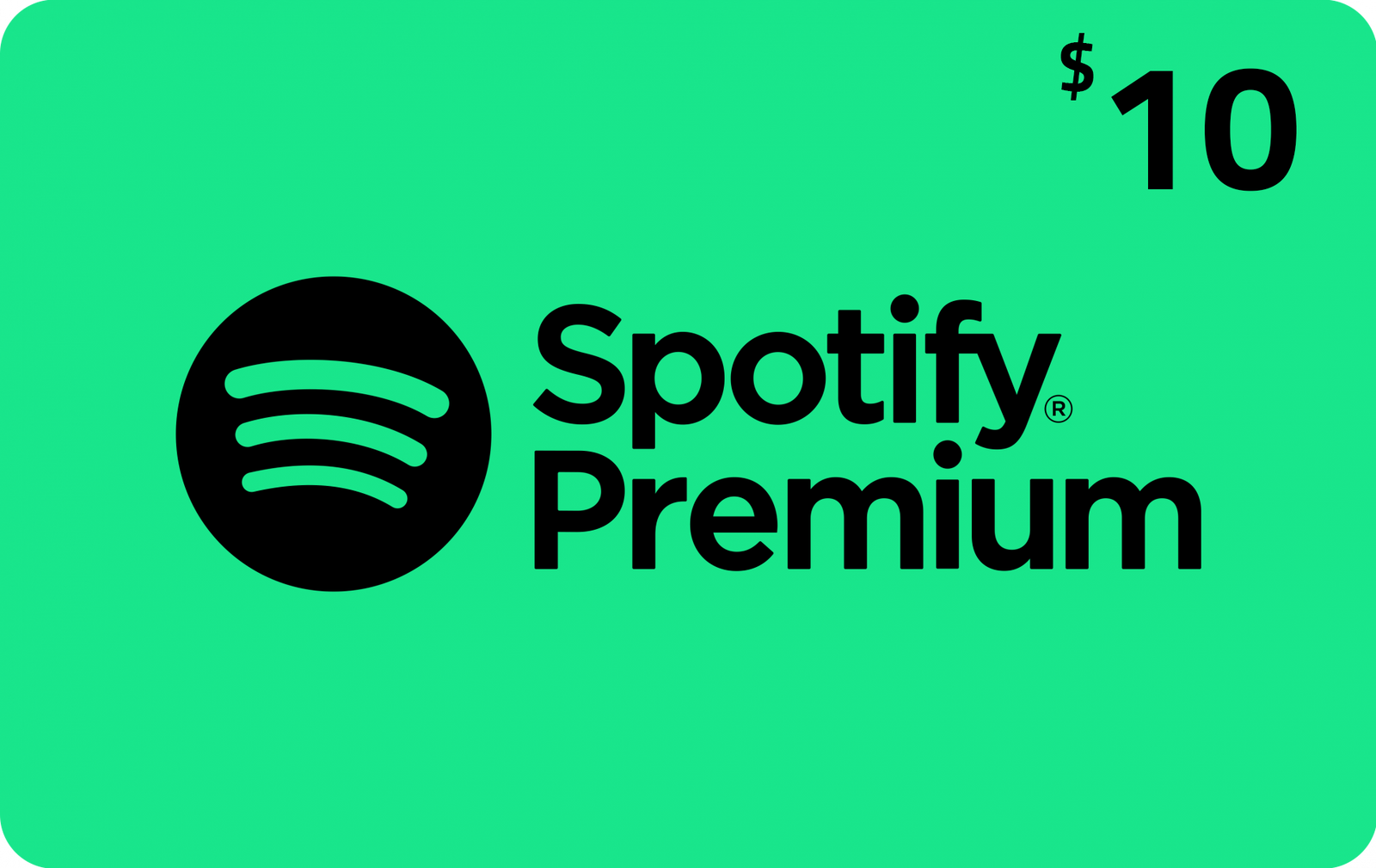 Spotify Card 10$ for US accounts