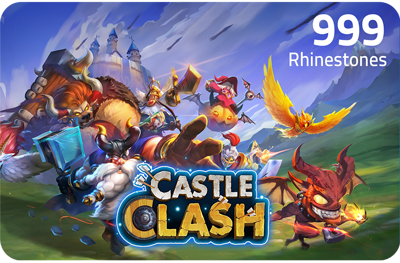 Castle Clash - 999 Rhinestones