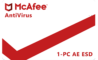 McAfee 2019 AntiVirus 1-PC - GCC