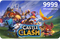 Castle Clash - 9999 Rhinestones