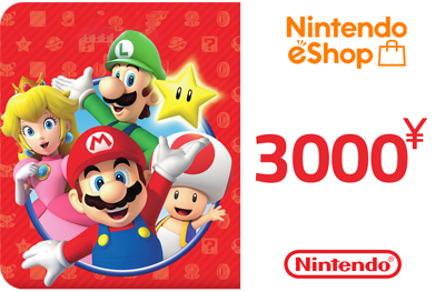 Nintendo eShop Card 3000 YEN